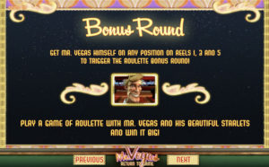 Mr Vegas Slots Bonus Round