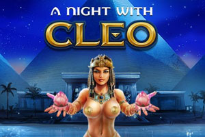 A Night With Cleo Slot Logo