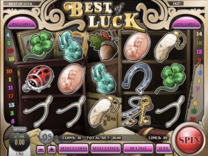 Best of Luck Game Dashboard