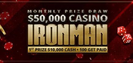 BetOnline Casino Ironman Monthly Draw