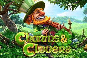 Charms and Clovers Slot Logo