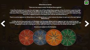 Cretaceous Park Wheel Bonus Game