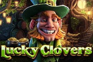Lucky Clovers Online Slot Logo
