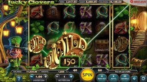 Lucky Clovers Online Slot Wild Win