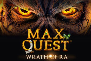 Max Quest – Wrath of Ra Slot Logo