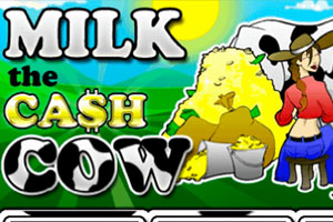Milk the Cash Cow Online Slot Logo