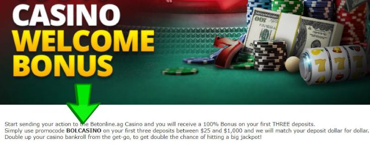 Online Casino Bonus Code