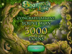 Shamrock Isle Slot Game You Win
