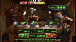 Space Traders Bonus Round