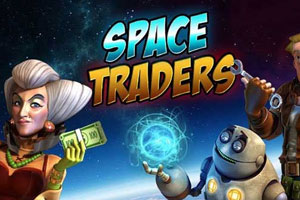 Space Traders Slot Logo