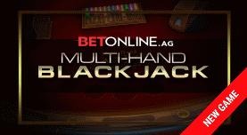 BetOnline MultiHand Online Blackjack