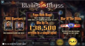 Blades of the Abyss (max win)