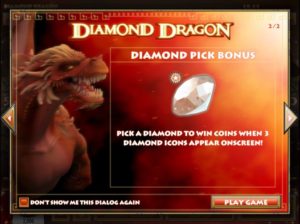 Diamond Dragon Diamond Pick Bonus