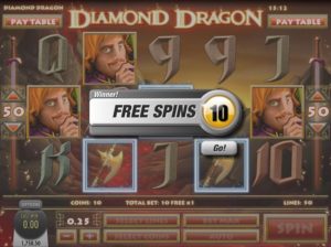 Diamond Dragon Free Spins