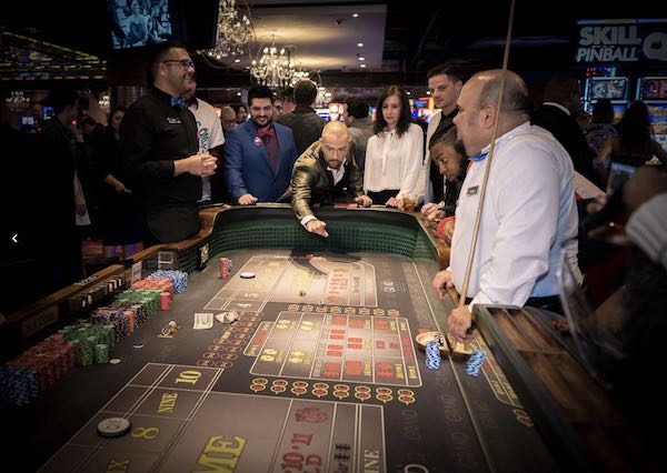 Downtown Grand Casino Craps Table