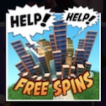 Multiplier Man Free Spins Symbol