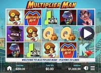 Play Multiplier Man for Real Money