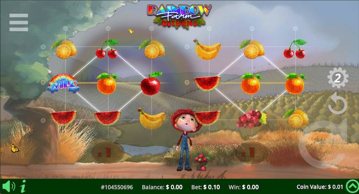 Play Rainbow Farm Returns For Real Money