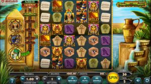 Sands of Egypt Online Slot Game Board