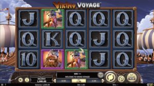 Viking Voyage Slot Game Dashboard