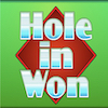 Hole in Won Slot Game Logo Symbol
