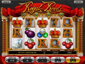 Royal Reels Online Slot Game Board