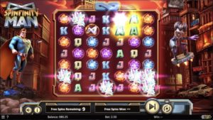 Spinfinity Man Mr. X Free Spins