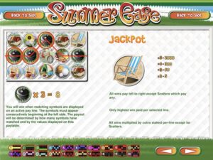 Summer Ease Slot Game Jackpot