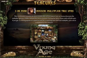 Viking Age Multiplier Free Spins