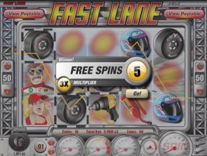 Fast Lane Slots Free Spins