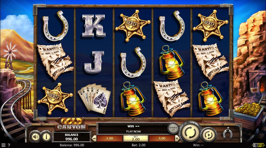 Gold Canyon Online Slot Look