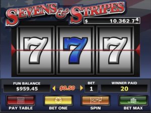 Sevens & Stripes Slots Online