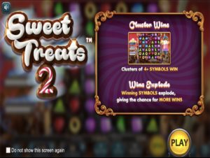 Sweet Treats 2 Cluster Wins