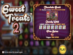 Sweet Treats 2 Slot Bonus Features