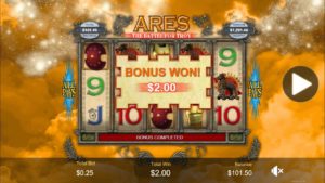 Ares Battle of Troy Online Slot Bonus Win