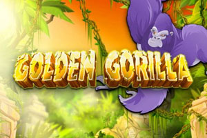 Golden Gorilla Slot Logo