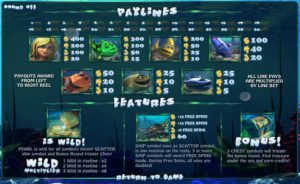 Under The Sea Slot Paylines