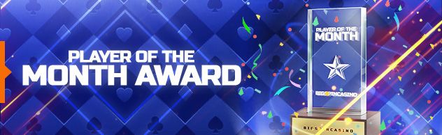 BigSpin Online Casino Player of the Month Award
