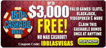 Las Vegas USA Bonus Codes IDBLASVEGAS