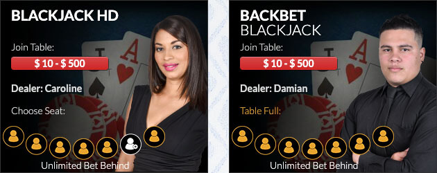 Live Dealer Blackjack Las Vegas USA