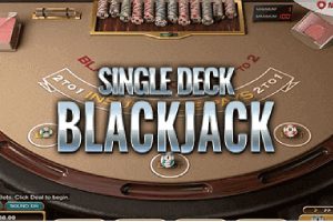 Single Deck Online Blackjack