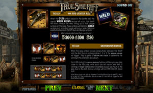The True Sheriff Slot Details