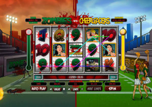 Zombies vs Cheerleaders Online Slot Gameplay
