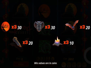 Blood Money Online Slot Game Low Value Symbols Payout