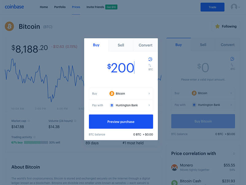How To Get Bitcoin From Coinbase Buy