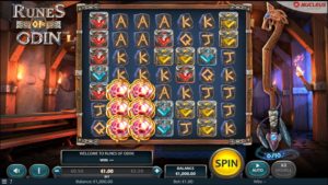 Runes of Odin Online Slot Game Board