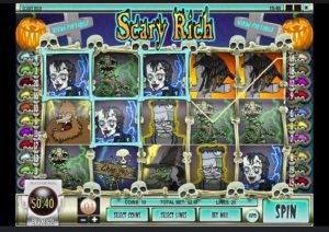 Scary Rich Online Real Money Slot Game Gameplay