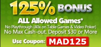 Slot Madness Online Casino VIP All Games Bonus