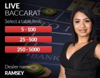 Sportsbetting.ag Live Casino Baccarat