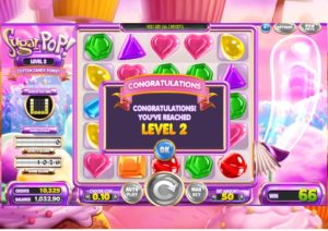 Sugar Pop Online Real Money Slot Game Level 2